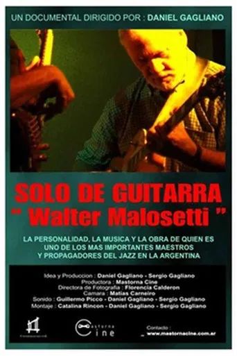 Solo de guitarra poster