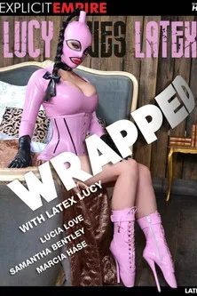 Lucy Loves Latex Wrapped poster