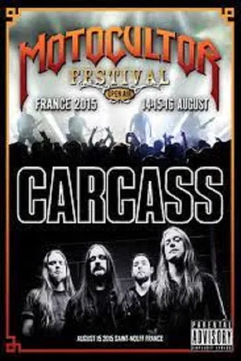 Carcass: Motocultor Festival poster
