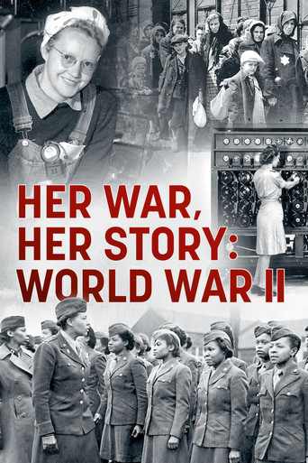 Her War, Her Story: World War II poster