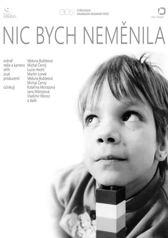 Nic bych neměnila poster