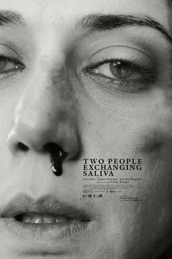 Two People Exchanging Saliva poster