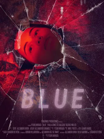 Blue poster