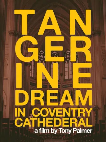 Tangerine Dream at Coventry Cathedral poster