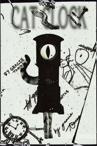 Cat Clock poster