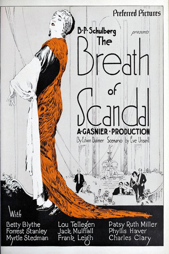 The Breath of Scandal poster