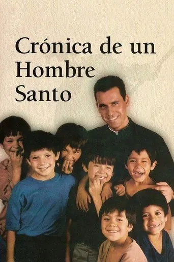 Crónica de un hombre santo poster