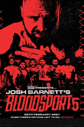 GCW Josh Barnett’s Bloodsport 5 poster