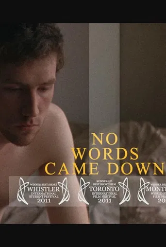 No Words Came Down poster