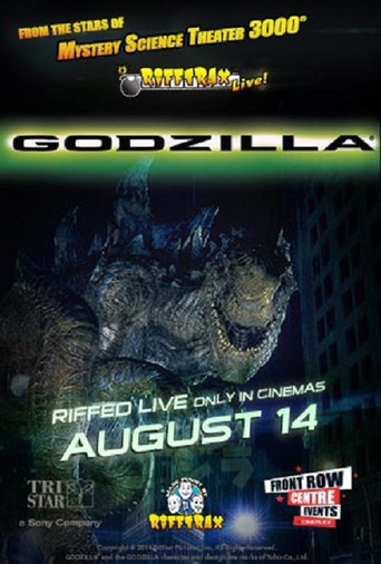 RiffTrax Live: Godzilla poster