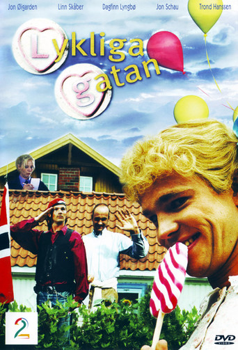 Lyckliga gatan poster