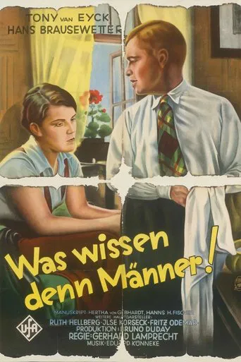 Was wissen denn Männer poster