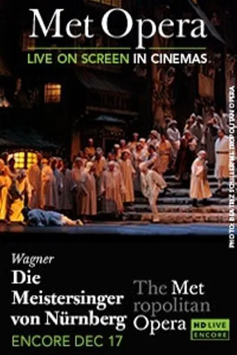 The Metropolitan Opera: The Master-Singers of Nuremberg poster