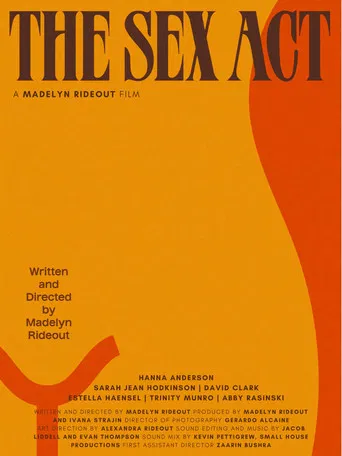 The Sex Act poster