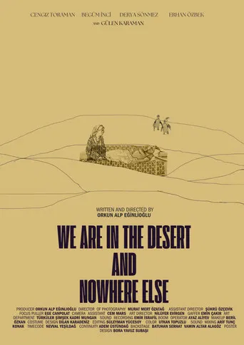 Çöldeyiz ve Başka Bir Yerde Değiliz poster