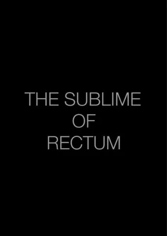 The Sublime of Rectum poster