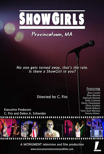 ShowGirls, Provincetown, MA poster