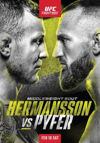 UFC Fight Night 236: Hermansson vs. Pyfer poster