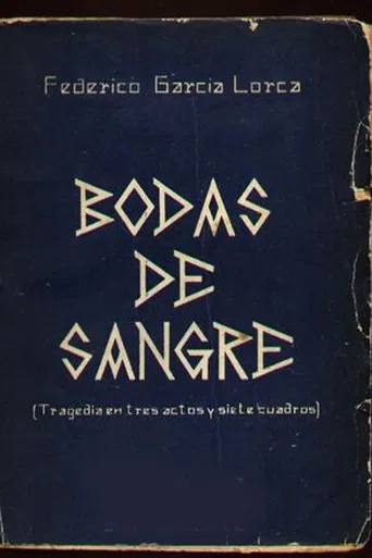 Bodas de sangre poster