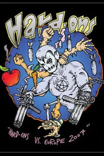 The Hard-Ons vs. Europe 2007 poster