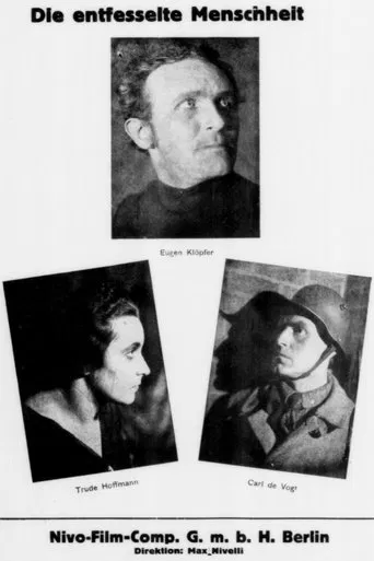 Die entfesselte Menschheit poster