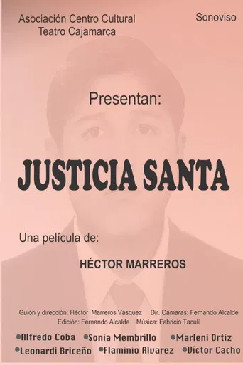 Justicia santa poster