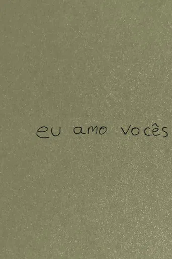 eu amo vocês poster