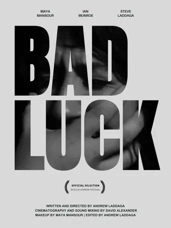 Bad Luck poster