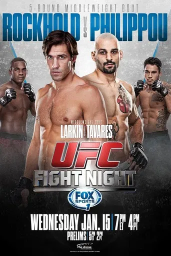 UFC Fight Night 35: Rockhold vs. Philippou poster