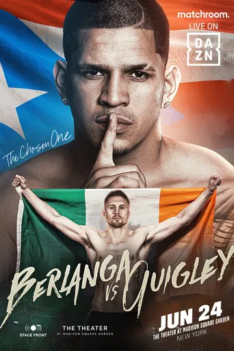 Edgar Berlanga vs. Jason Quigley poster