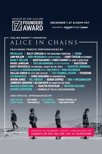 MoPOP Founders Award 2020 Honoring Alice in Chains poster