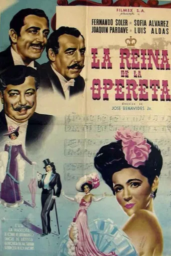 La reina de la opereta poster