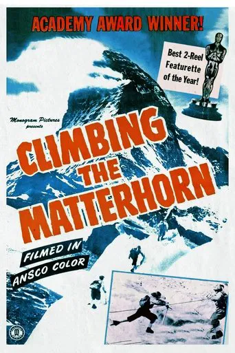 Climbing the Matterhorn poster