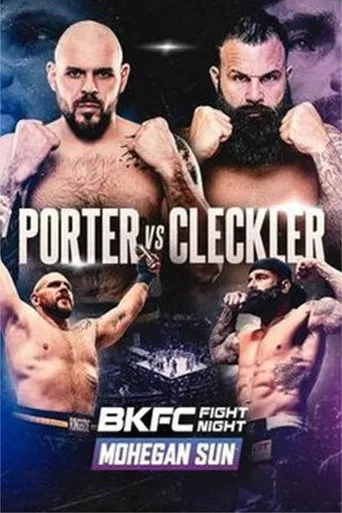 BKFC Fight Night Parker Porter vs Dillon Cleckler poster