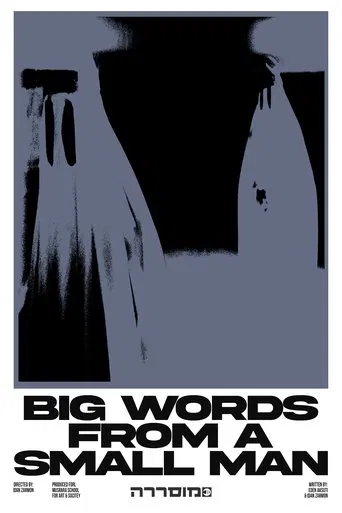 Big Words From A Small Man poster