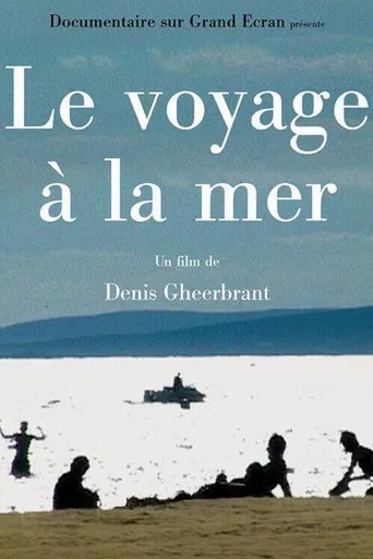 Le voyage à la mer poster