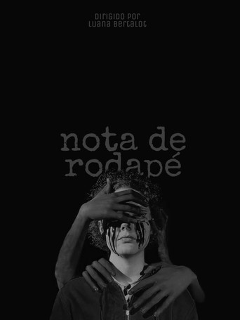 Nota de Rodapé poster