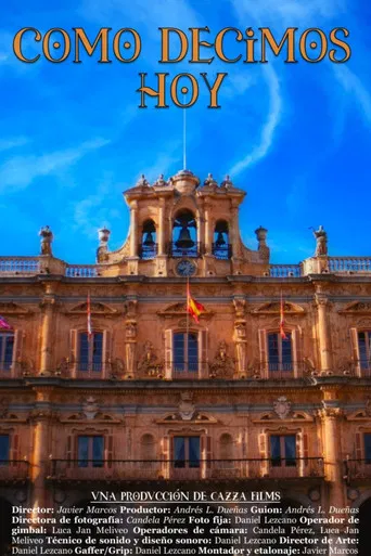 Como decimos hoy poster