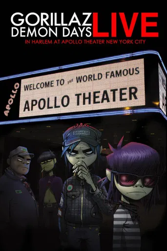 Gorillaz: Demon Days Live in Harlem at Apollo Theater poster