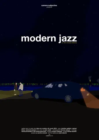 Modern jazz poster