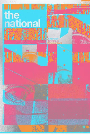The National - Live at Primavera Sound Barcelona 2024 poster