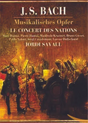 Bach BWV 1079 Musical Offering Jordi Savall Concert des Nations poster