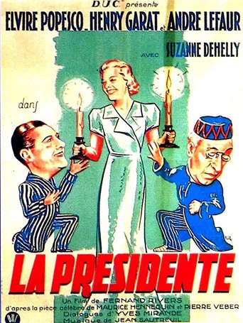 La Présidente poster