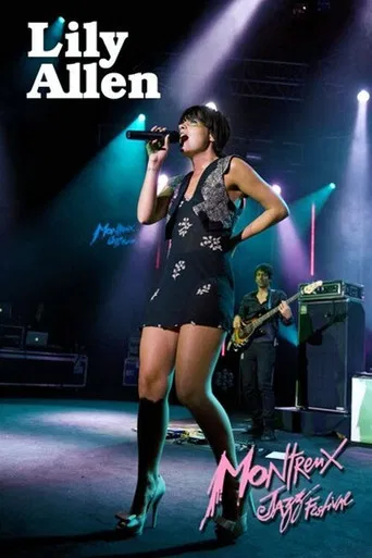 Lily Allen - Montreux poster