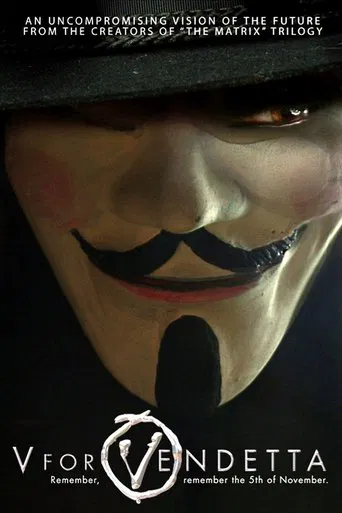 'V for Vendetta' Unmasked poster