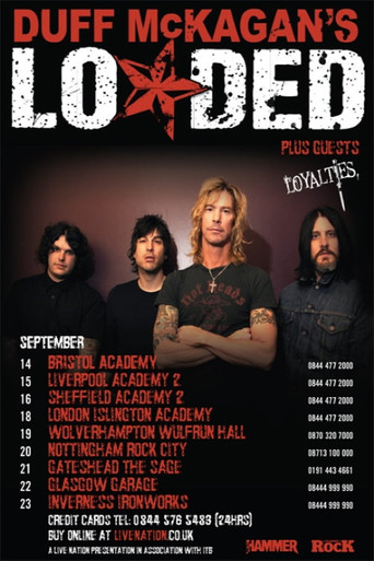 Duff McKagan's Loaded: Live at The Garage poster
