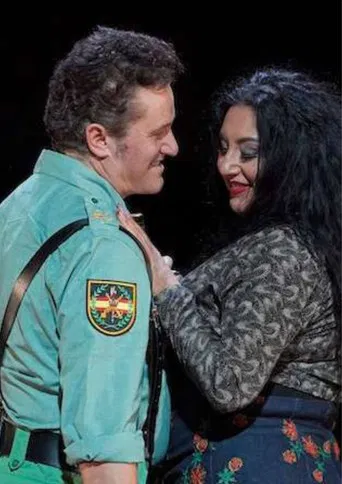 Carmen: Wiener Staatsoper poster