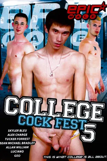College Cock Fest 5 poster