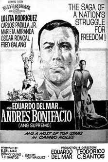 Andres Bonifacio Ang Supremo poster