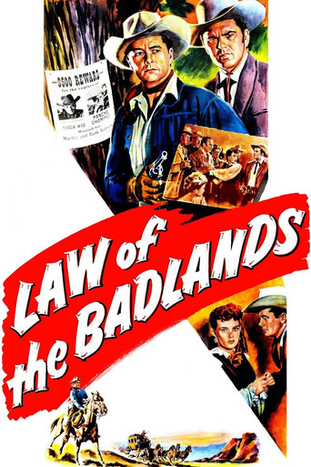Law of the Badlands poster
